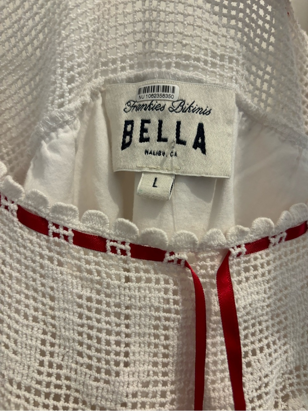 Frankie’s Bikinis x Bella Hadid Western Poplin Dress Size L SOLD OUT - Picture 7 of 9